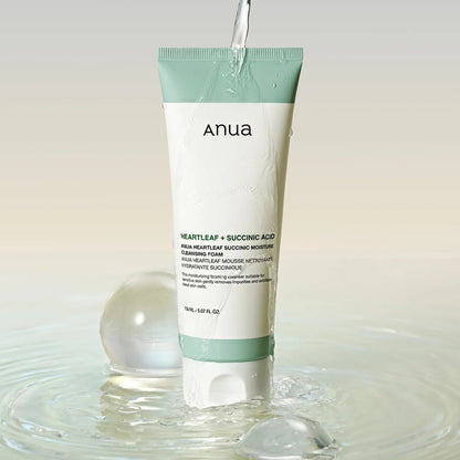 Anua Heartleaf Succinic Cleansing Foam 150ml