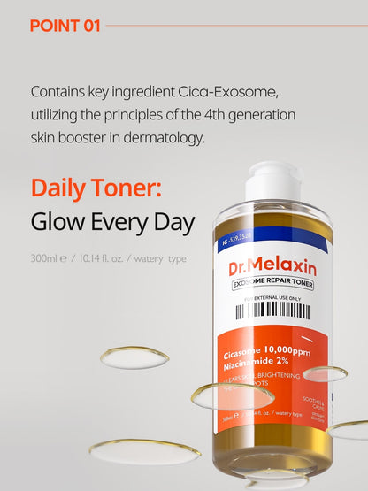 Dr. Melaxin Exosome Repair Toner 300ml