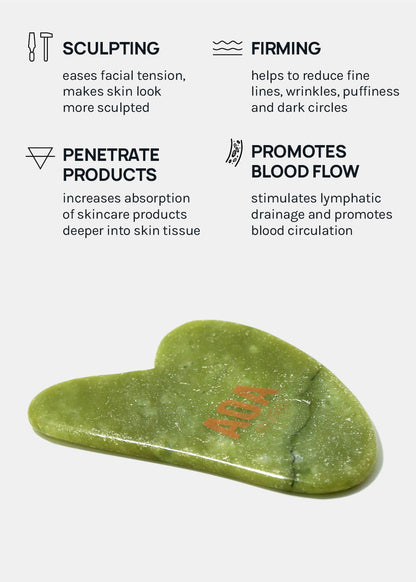 A+ Jade Stone Gua Sha Tool